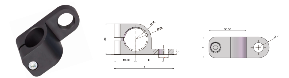 JCC Swivelling supports