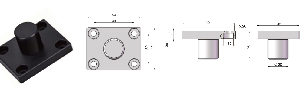 JCE2-25 NY25 fixing blocks