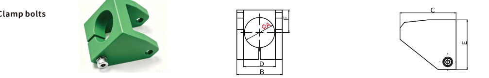 JA / JB / JC / JD Finger gripper mounting options