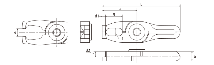 NY-AD / AH / BJ Horizontal nipper blades
