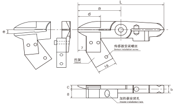 GT-NKH10 / GT-NTH GT-NKH10 / GT-NTH · 加热刀头尺寸图