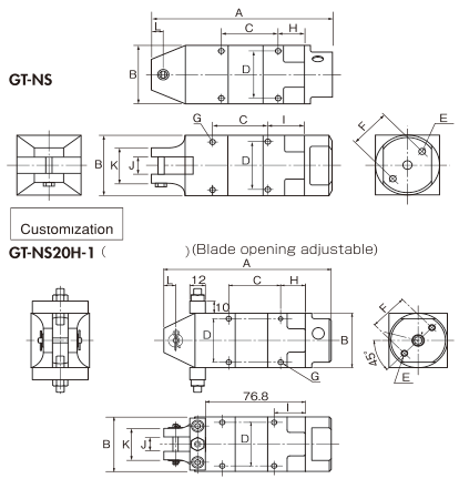 GT-NS / GT-N Air nippers