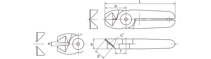 BBB / BFB / AS / ACD Metal cutting blades