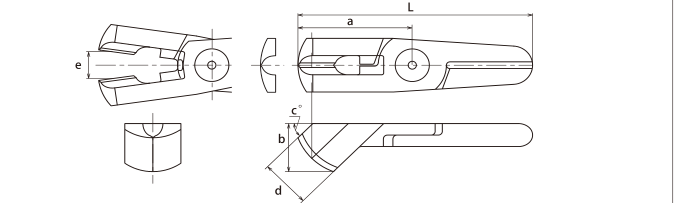 AK / AE Sprue cutting blades