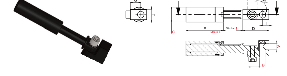 JSE / JSET Vacuum suspensions with elbow arms