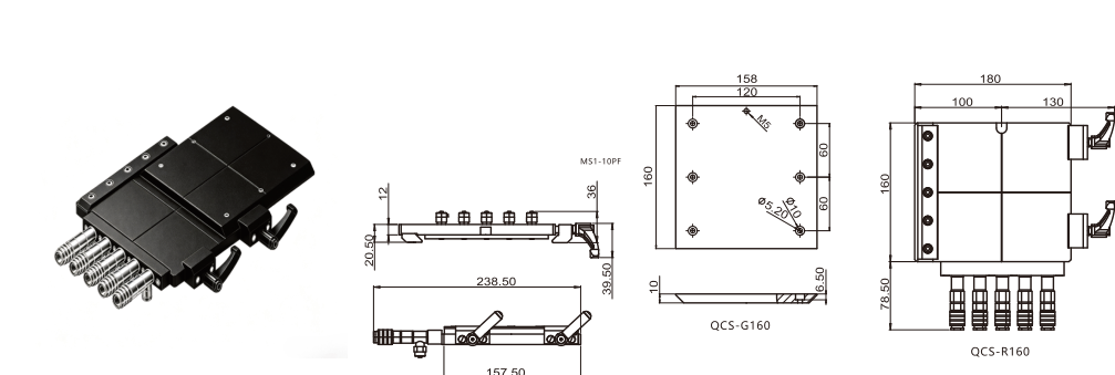 QCS QCS · 外形与安装尺寸