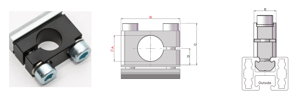 JMBC Square cross connectors