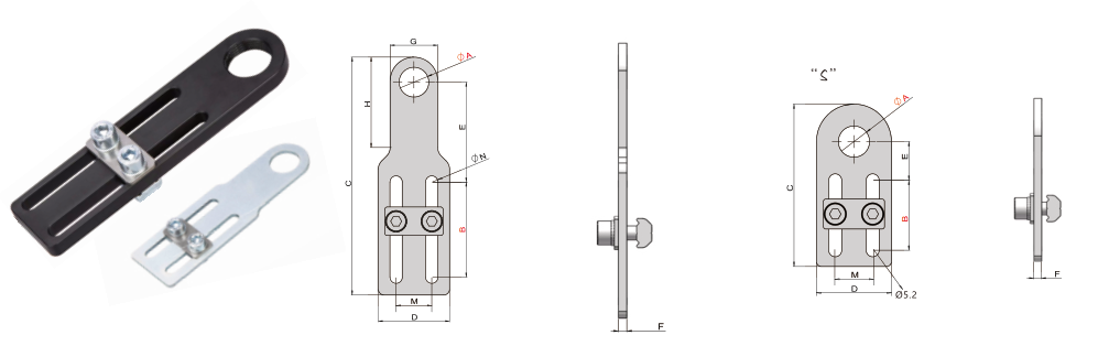 JMBE6 Mounting brackets