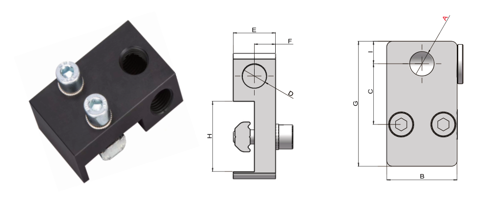 JVB Vacuum cup brackets